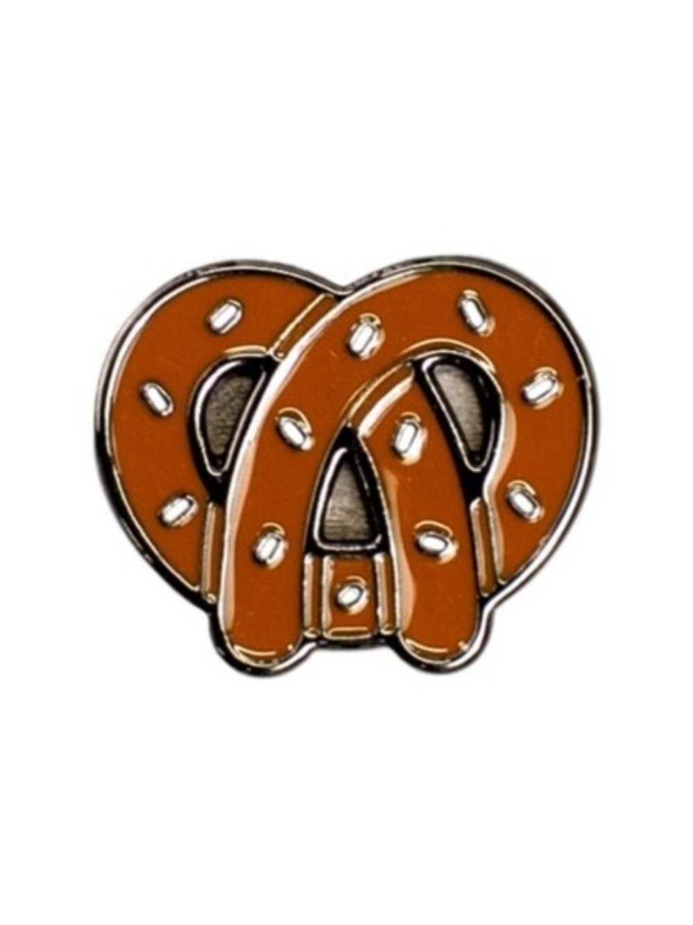 Lug Novelty Bag Charm Pretzel